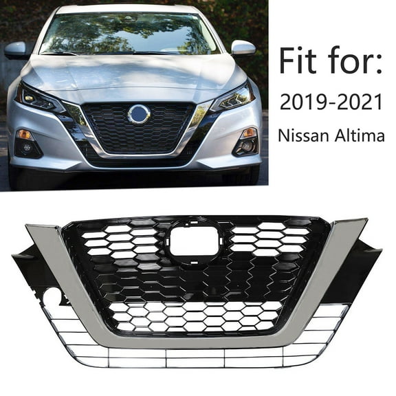Chrome Front Grille Grill Fit for Nissan Altima 2019-2021