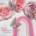 thumbnail image 4 of Decoración para tartas SONICEBUY, flor arcoíris y mariposa x52, 4 of 7