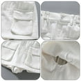 thumbnail image 4 of KAUOD Girls Cargo Skort Elastic High Waisted Stretchy Denim Skirt Retro Muti-Pockets Casual Jean Shorts for Preppy Teens, 4 of 9