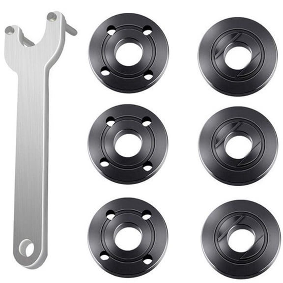 7Pcs Pressure Plate Cover Hexagon Nut Wrench Set For Type 100 Angle Grinder