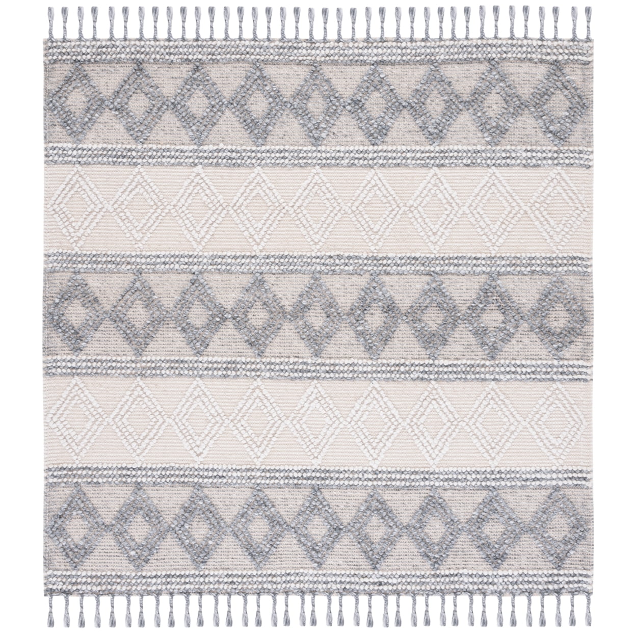 SAFAVIEH Natura Andrina Southwestern Area Rug, Ivory/Grey, 3' x 5'