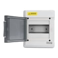 thumbnail image 4 of Jadeshay Caja de protección de distribución, Caja de distribución Impermeable de Cubierta Transparente de plástico de 6 vías IP66 para disyuntor Interior, 4 of 8