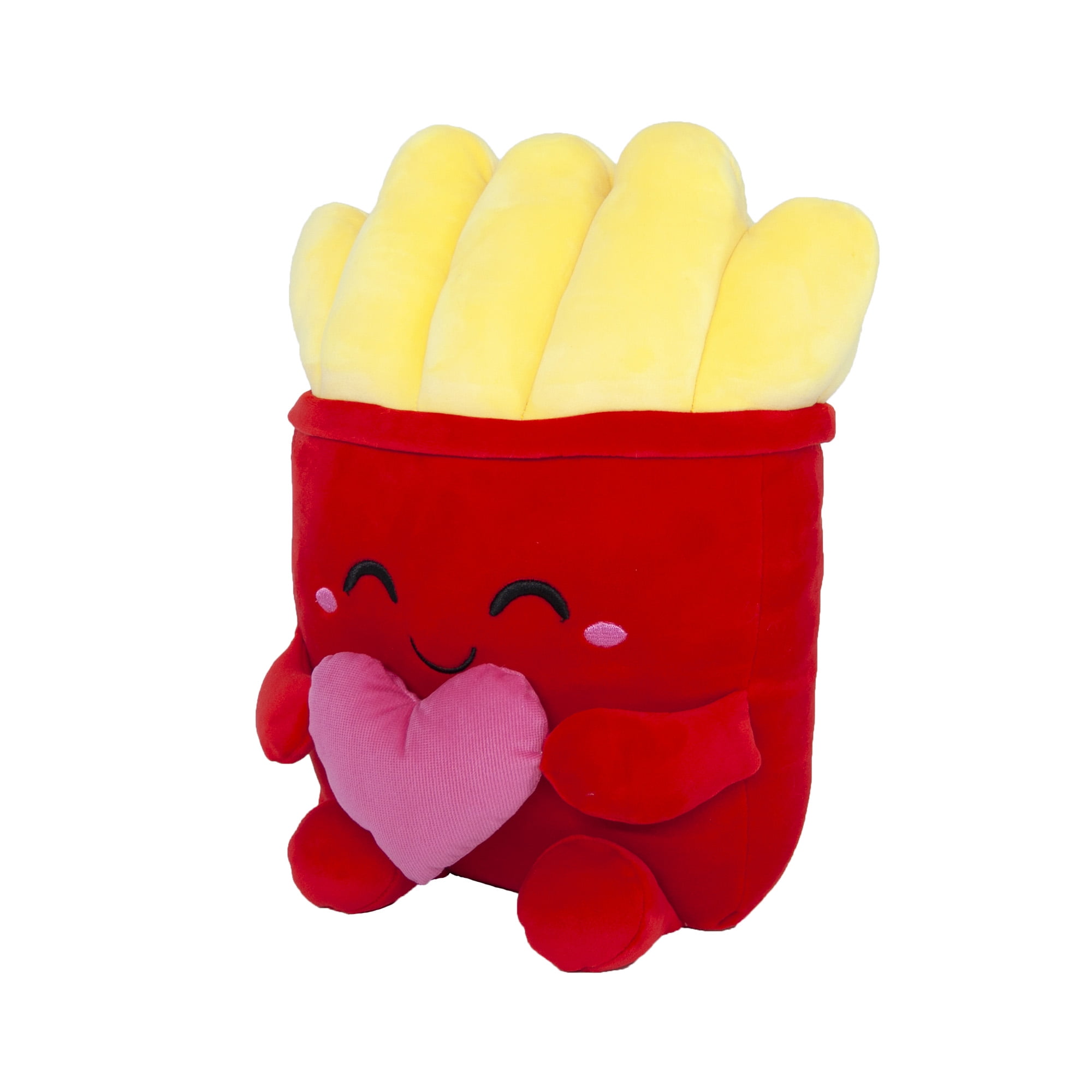 Comment célébrer la Saint-Valentin en polyester de 13,5 pouces, jouets en peluche de puces -- rouge
