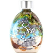 Thats What Sea Said Tanning Lotion Accelerator - For Indoor Tanning Beds and Outdoor Sun Tan - Safe for Face, Body and Tattoos - With Coconut Oil - No Bronzer