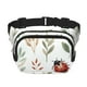 thumbnail image 1 of Fotbe Watercolor Ladybug Cangurera Cuadrada con Estampado de Doble Capa, Bolsa de Cintura Ajustable Mini para Hombres y Mujeres, 1 of 9