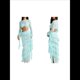 thumbnail image 3 of Conjunto de 2 Piezas de Camiseta Sin Mangas con Encaje de Cuerda para Mujer, Faldas Escalonadas Ajustadas, Vestido de Cóctel para Fiesta. Azul L, 3 of 7