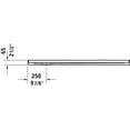 thumbnail image 2 of Duravit 720244000000090 Architec 54" X 36" Rectangular Shower Base - White, 2 of 3
