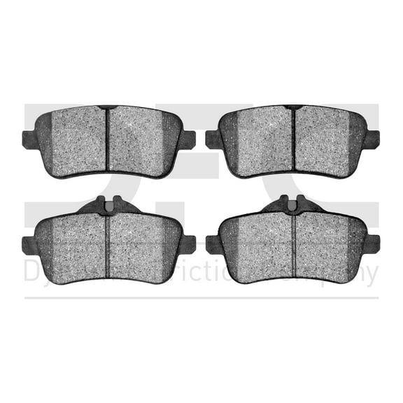 Dynamic Friction Company 5000 Advanced Brake Pads - Low Metallic 1551-1630-20-Rear Set