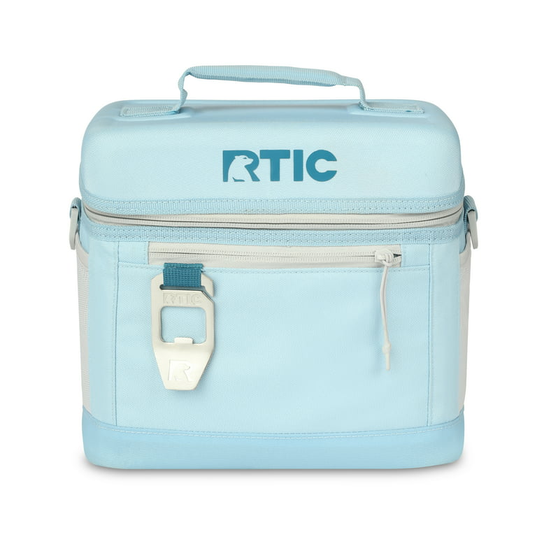 RTIC 28 Can Everyday Cooler, Soft Sided Portable Insulated  Cooling for Lunch, Beach, Drink, Beverage, Travel, Camping, Picnic, for Men  and Women, Black : Sports & Outdoors
