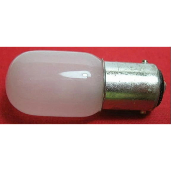 Teamwork BULB, 15 WATT 120V BAYONET SMALL GLASS FROSTED #676F fits NEW HOME 419S, 423S