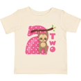 thumbnail image 3 of Inktastic Pink Sloth 2nd Birthday Girls Baby T-Shirt, 3 of 5