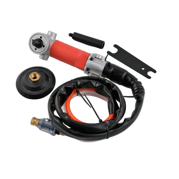 4-Inch Air Wet Stone Polisher - 5500 RPM with Rear Exhaust, Air-Powered Grinder