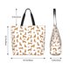 thumbnail image 5 of Balery Labrador Retriever Dog Bolsa Tote Estilo Estético con Cremalleras, Bolsa de Hombro, Bolsa de Compras Grande y Plegable, 5 of 8