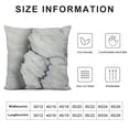 thumbnail image 5 of Throw Pillow Cushion Cover, Surface Motif and Style Image, Decorative Square Accent Pillow Case,Dust Grey, 5 of 5