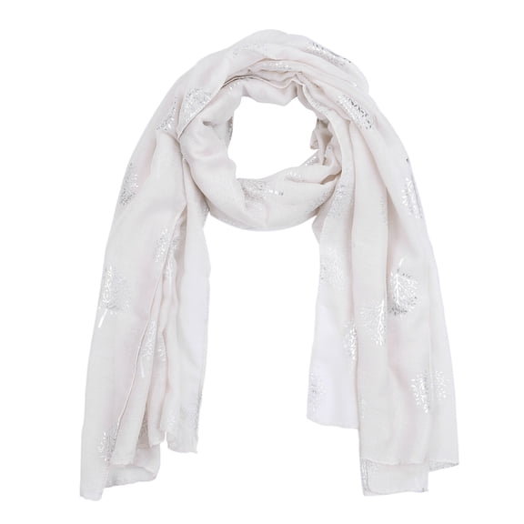 Dyfzdhu Scarf For Women Fashion Ladies Leaves Scarves Wrap Ity Infin Shawl Travel
