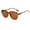 Orange, variant on Siminsem Oversized Sunglasses for Women, Large Frame Retro Sun Glasses, Face Slimming UV Protection Shades for Driving & Daily Wear, Khaki, One Size