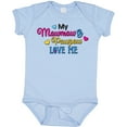 thumbnail image 3 of Inktastic My Mawmaw and Pawpaw Love Me with Hearts Boys or Girls Baby Bodysuit, 3 of 5