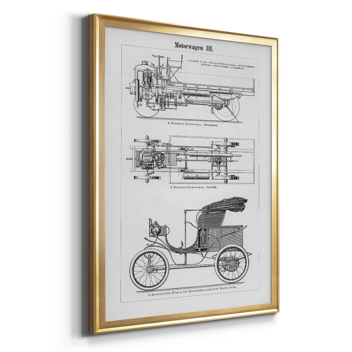 Industrial Motorcar Premium Classic Framed Print - Ready to Hang