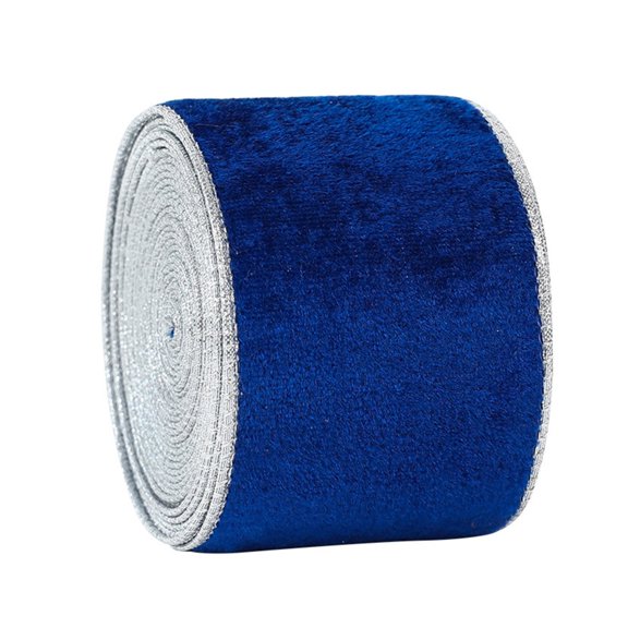 CIYISON Christmas Irish Velvet Ribbon 1 Roll Cloth DIY Bowknot Ornament Gift Wrapping for Christmas Party Guest Gift Wrapping