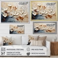 thumbnail image 4 of Designart "Ethereal gracefulness" Abstract Collages Floater Framed Canvas Wall Art, 4 of 7