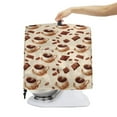 thumbnail image 7 of TSOVTHRID Coffee Cup Bean Chocolate Print Stand Mixer Cover with Top Handle Kitchen Appliance Dust Cover Compatible with 4.5-5 Quart Stand Mixer Fingerprint Resistant Cover for Kitchen Aid Mixer,L, 7 of 7
