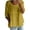 #06 Yellow 【Mix, Match & Stock Up on Your Favorite Palette.】, variant on Women's Loose Fit V Neck 3/4 Sleeve T-Shirt Top Blouse Solid Color Casual Daily Wear Business Office Vacation Outfits Fashion Essential Gift for Women | Sopatenor,Black XL