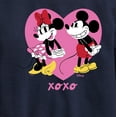 thumbnail image 3 of Disney - Mickey And Minnie Heart - Toddler & Youth Crewneck Fleece Sweatshirt, 3 of 5
