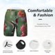 thumbnail image 3 of Balery Humming Bird 1 Bañador para hombre, shorts de playa de secado rápido con entrepierna y forro de compresión-Medium, 3 of 6
