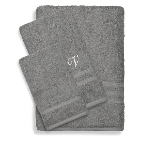 Linum Home Textiles Denzi 3 Piece Cotton Towel Set