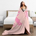 thumbnail image 5 of Pink Panther Blanket, Super Soft Throw Blanket For Bed Sofa Couch, Cozy Flannel Blanket For Bedroom Livingroom, 40"X30", 5 of 9
