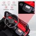 thumbnail image 3 of QinaQin Camioneta eléctrica montable para niños de 12V con control remoto, suspensión, luces LED y música, ideal para paseos al aire libre con manejo divertido y seguro, 3 of 7