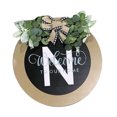 thumbnail image 2 of YAOMOBB Farmhouse Wreath Decorative Front Door Wreath with Fake Flower Decoration Rural Style, 2 of 6