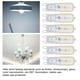 thumbnail image 5 of Bombilla LED G9, Bombilla G9 PC 5W Cubierta Transparente 6pcs 22LED Ahorro De Energía Para Luz De Techo Para Luz De Mesa ANGGREK Otros, 5 of 8