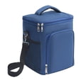 thumbnail image 1 of Mochila ligera con bolsillos y aislamiento térmico para senderismo, camping y trabajo. Azul, 1 of 6