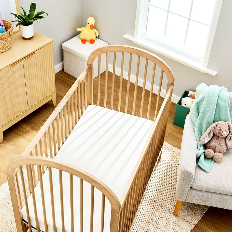 Parent's Choice Cotton Percale Fitted Crib Sheets, 2-Pack photo 3