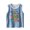 Light Blue, variant on YABCSAZ Toddler Boys Girls Summer Outfits Sleeveless Tank Tops Loose Fit Active Tee Shirts Kids Casual T-Shirts Blouses Funny Cute Printed Shirts Tops Baby Clothes Size 6 T