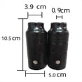 thumbnail image 4 of Tubo de Pedal Trasero de Bicicleta Pedal de Pie Trasero Tripulado de Bicicleta Varilla de Pedal Tubo Negro 38 Fino, 4 of 5