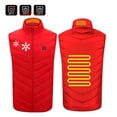 thumbnail image 1 of Qiopertar USB Intelligent Constant Temperature Heated Windproof Plus Size Coat For Men And Women Winter 2 Areas Heated Jacket Coat Clearance Free Shipping under $5 Saving Up To 90% Off, 1 of 4