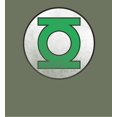 thumbnail image 6 of Green Lantern Logo Adult Olive Long Sleeve Hoodie-XXL, 6 of 7