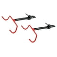 thumbnail image 2 of EDMBG Foldable Bicycle Storage Hanger Rack, Black and Red, 2 of 8