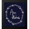 thumbnail image 2 of Gibbons, Lauren 20x23 Black Modern Framed Museum Art Print Titled - Stars 2, 2 of 5