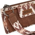 thumbnail image 3 of Wrangler Purses for Women Western Clutch Purse Rfid Wallet Womens, Light-Coffee, 3 of 7