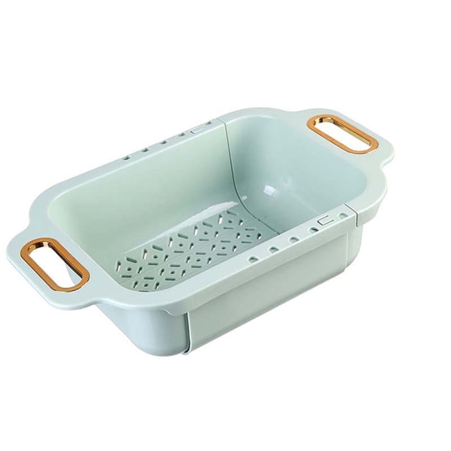 TopLLC Storage Bins Basket Kitchen Utensil Durable Sink Basket Multipurpose Strainer Basket For Kitchen Dish Cups Storage Bags