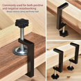 thumbnail image 3 of G Type Woodworking Clamps, HeavyDuty Steel Hand Screw Clamps, Portable for Cutting and Drilling, 3 of 5