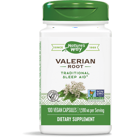 Nature's Way Valerian Root Traditional Sleep Aid Dietary Supplement, 100 Vegan (Best Way To Take Valerian Root)