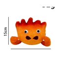 thumbnail image 2 of Uinagy Calcifer Fire Devil Plush Toy Doll, 2 of 9