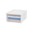 thumbnail image 3 of IRIS USA 96 Quart Shallow Medium Deep Box Chest Storage Drawer Set, White, 3 of 5