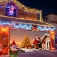 thumbnail image 3 of Huanglei Garage Banner With Santa Snowman For Outdoor Garage Door Holiday Sign, 3 of 5