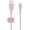 Pink, variant on Belkin BoostCharge Pro Flex Braided USB Type A to Lightning Cable (3M/10FT), MFi Certified Charging Cable for iPhone 14, 13, 12, 11, Pro, Max, Mini, SE, iPad and More - Pink