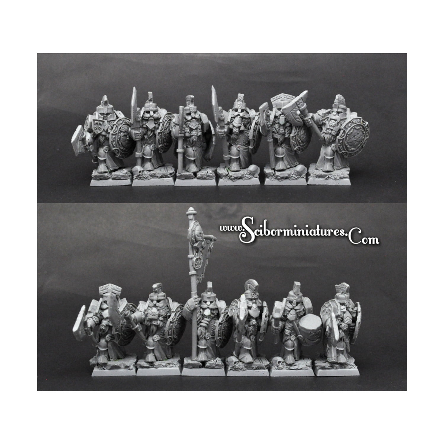 Scibor Monstrous Miniatures Noble Axemen New